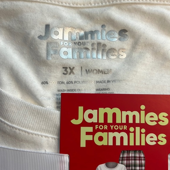 Women's Pajama Set Christmas  "Wonderful Time of The Year" NEW 3X - Picture 4 of 16